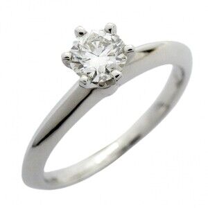 TIFFANY Silver Diamond Ring